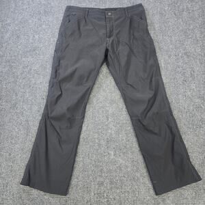 Kuhl Renegade Pants Mens 38x32 Gray Hiking Outdoor Nylon Stretch